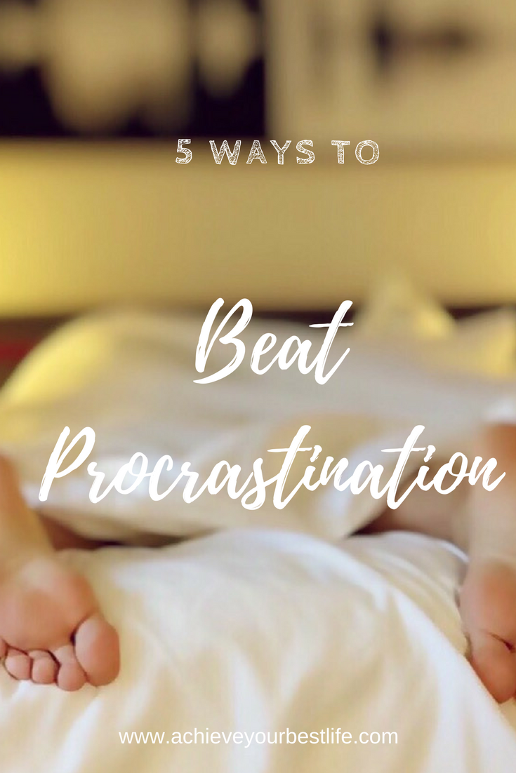 ways to beat procrastination