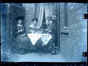 Ladies Having Tea