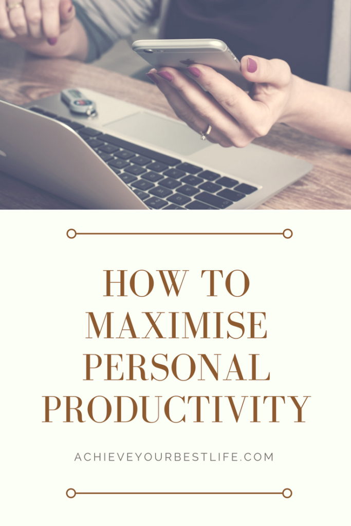 personal productivity improvement