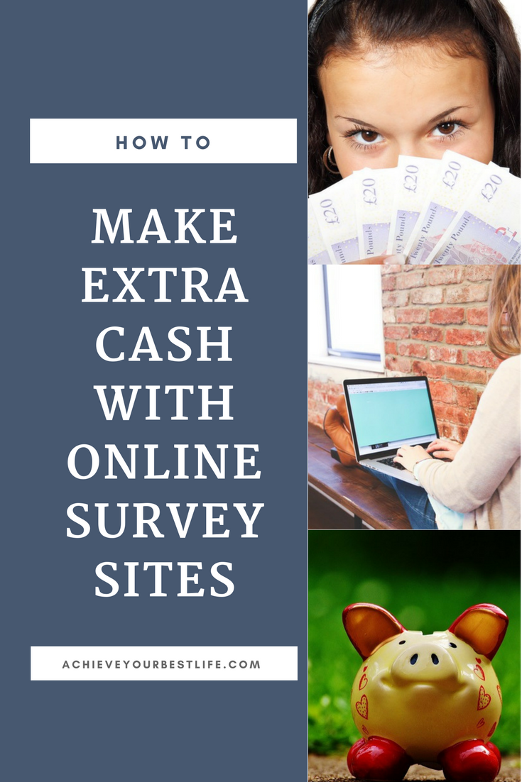 make extra cash online survey sites that pay