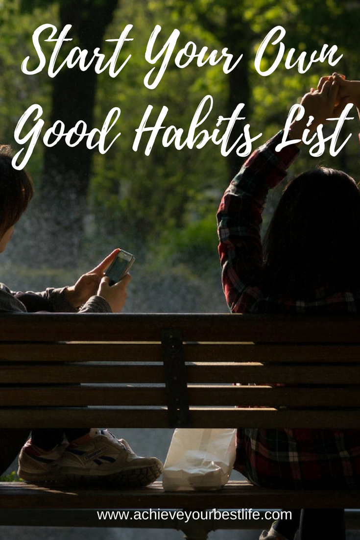 good habits list