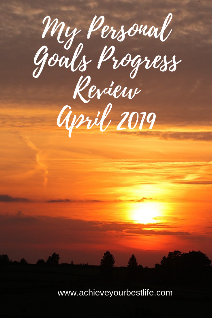 goals progress review April